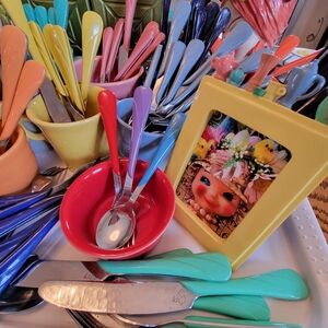 COMING SOON! Fiesta Flatware Bundles ~ Fiestaware Retired Swirl Pattern